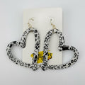 Big Love Monochrome Dangles - Smudges