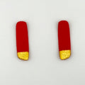 Colour Me Happy Red Studs - Smudges