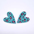Gone Wild Heart Studs - Smudges