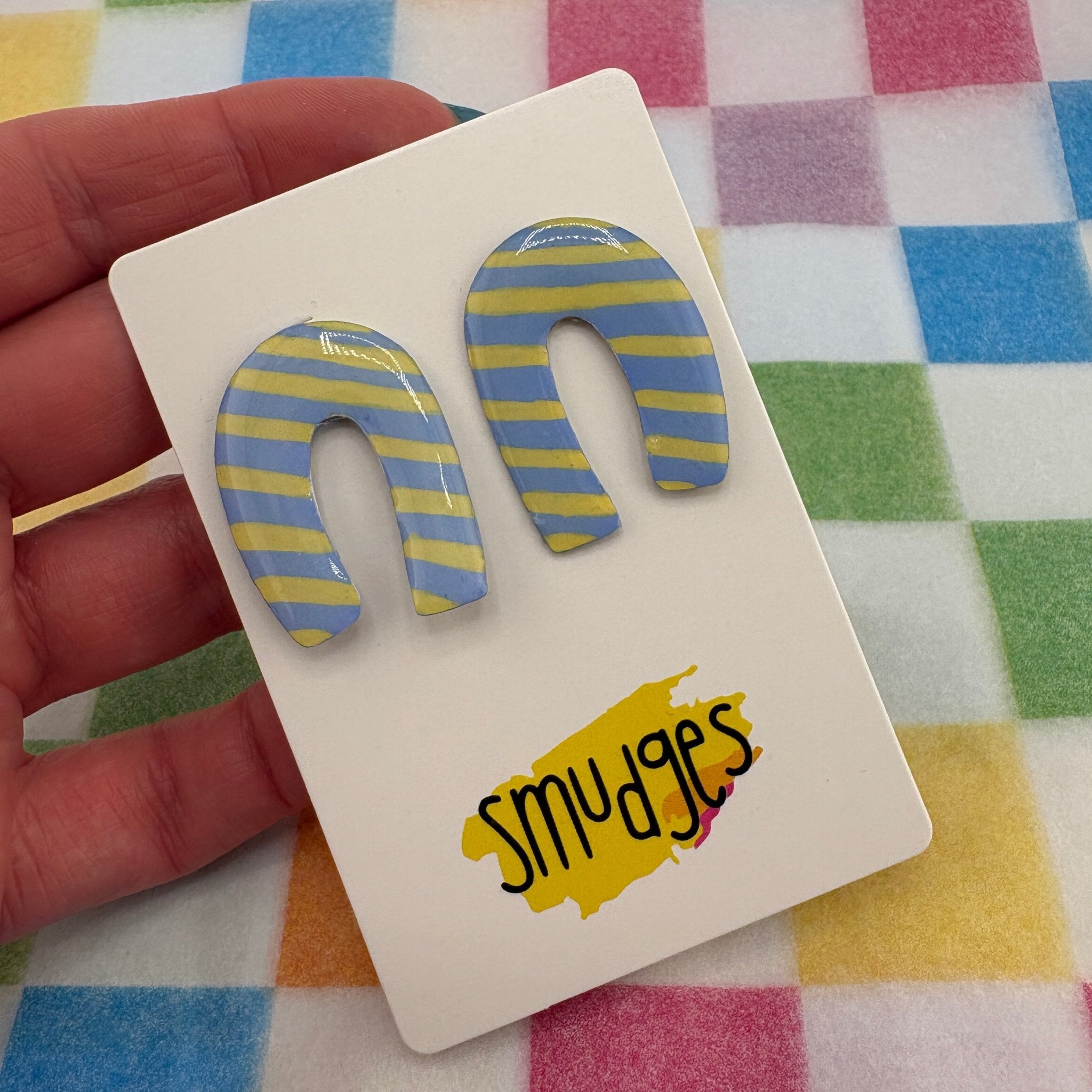 High Noon Studs - Smudges