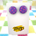 Hot Cross Studs - Smudges