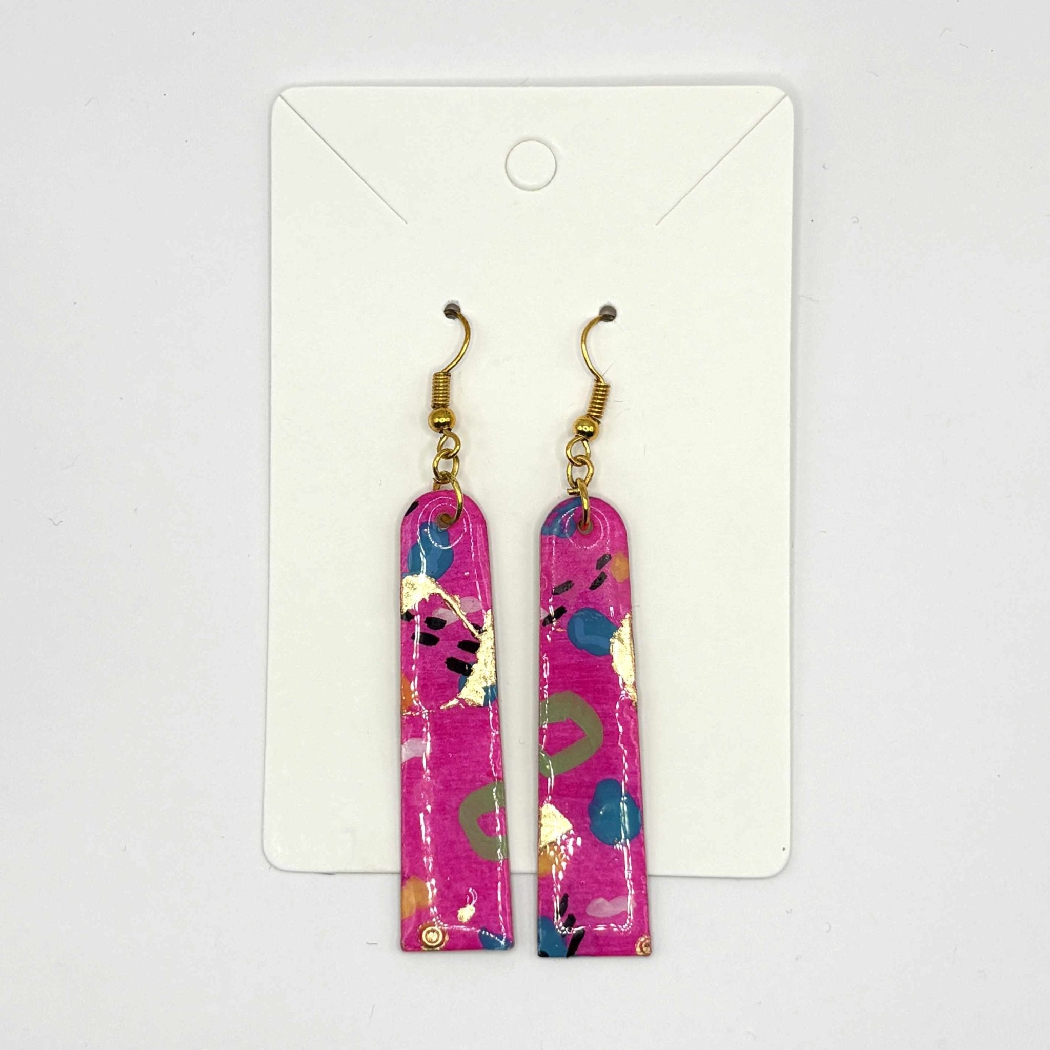 Hot Mess Dangles - Smudges