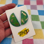 Jungle Gold Studs - Smudges
