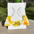 Lemon Drops Hoops - Smudges