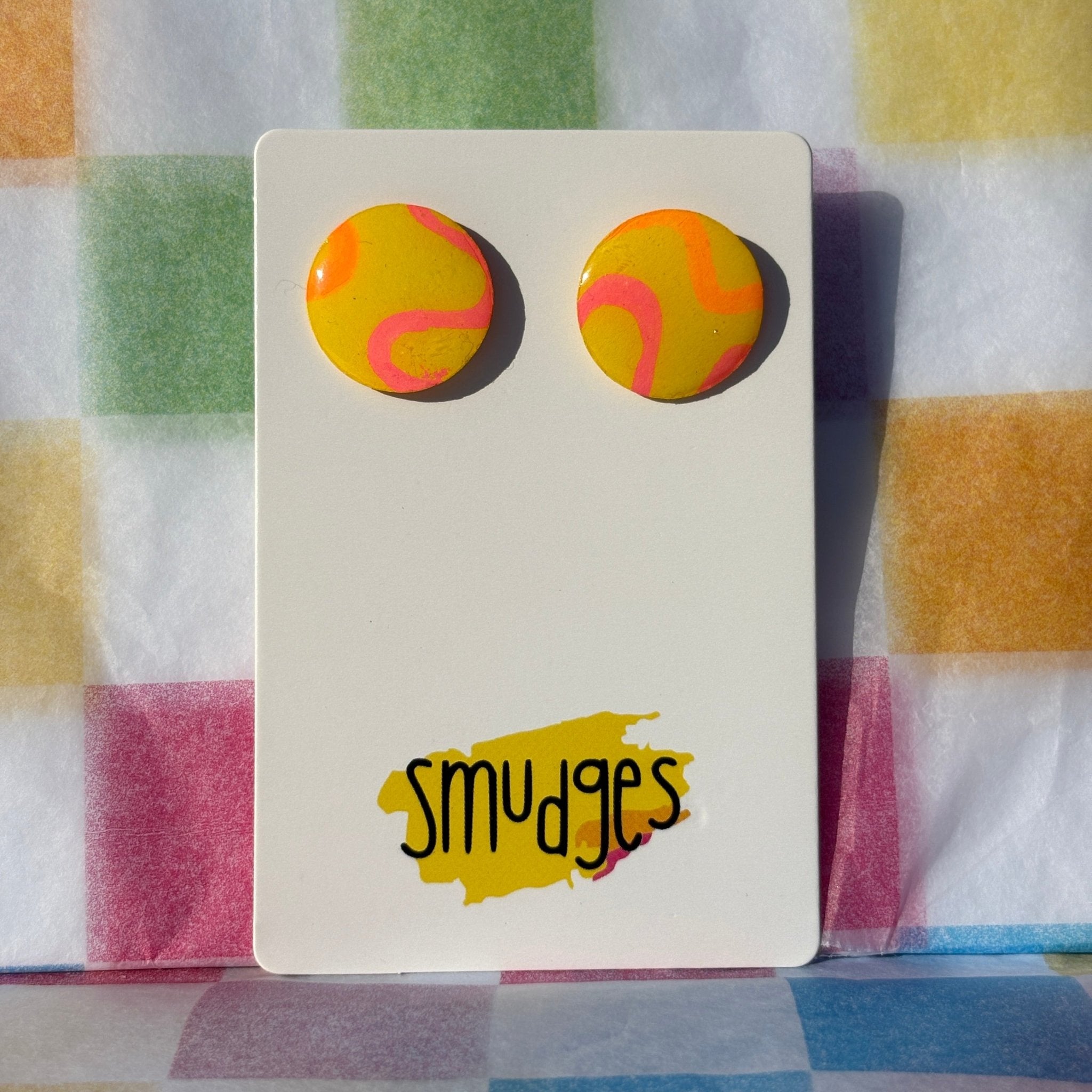 Main Squeeze Studs - Smudges