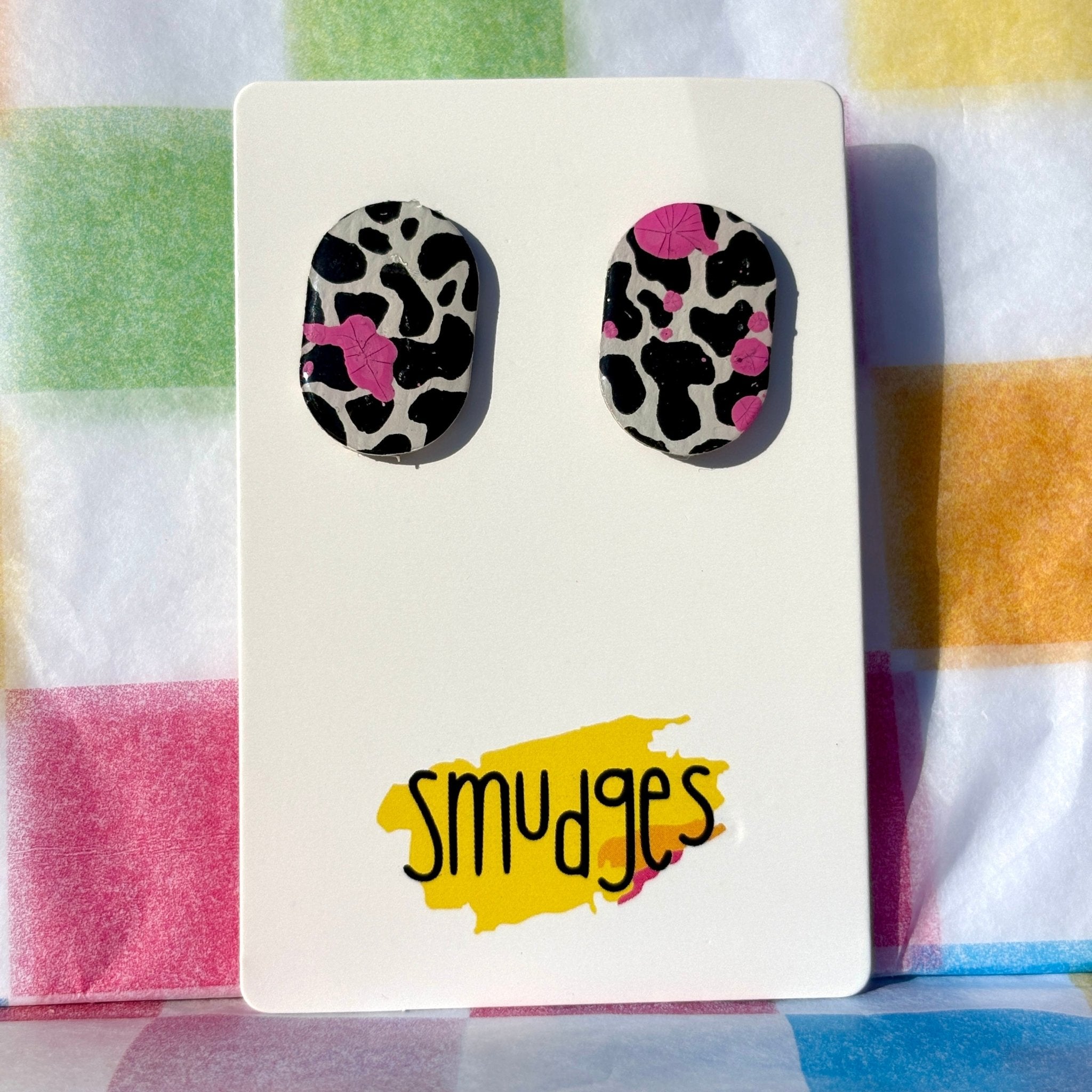 Messy Cow Studs - Smudges