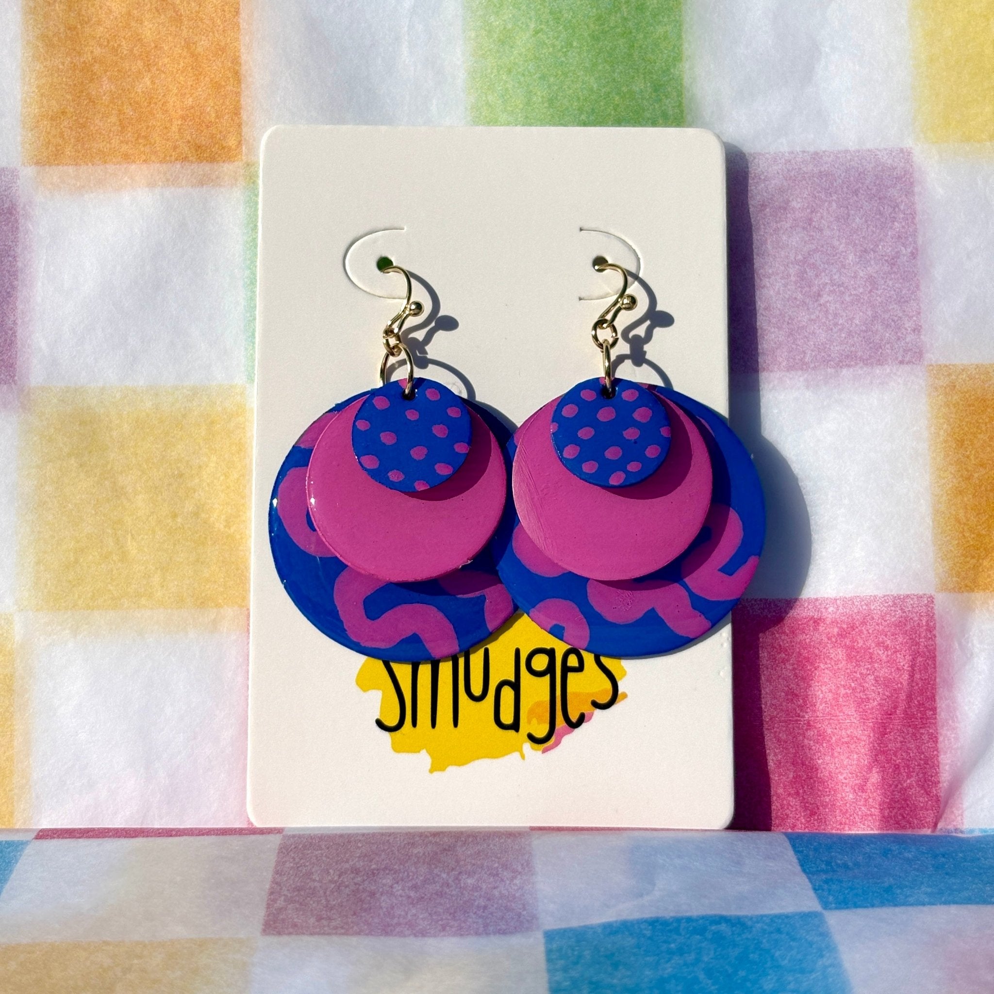 Mix Tape Dangles - Smudges