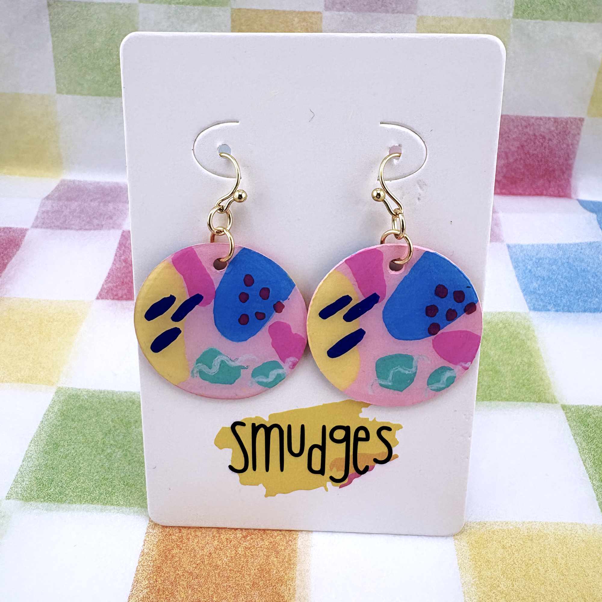 Mixed Signals Dangles - Smudges