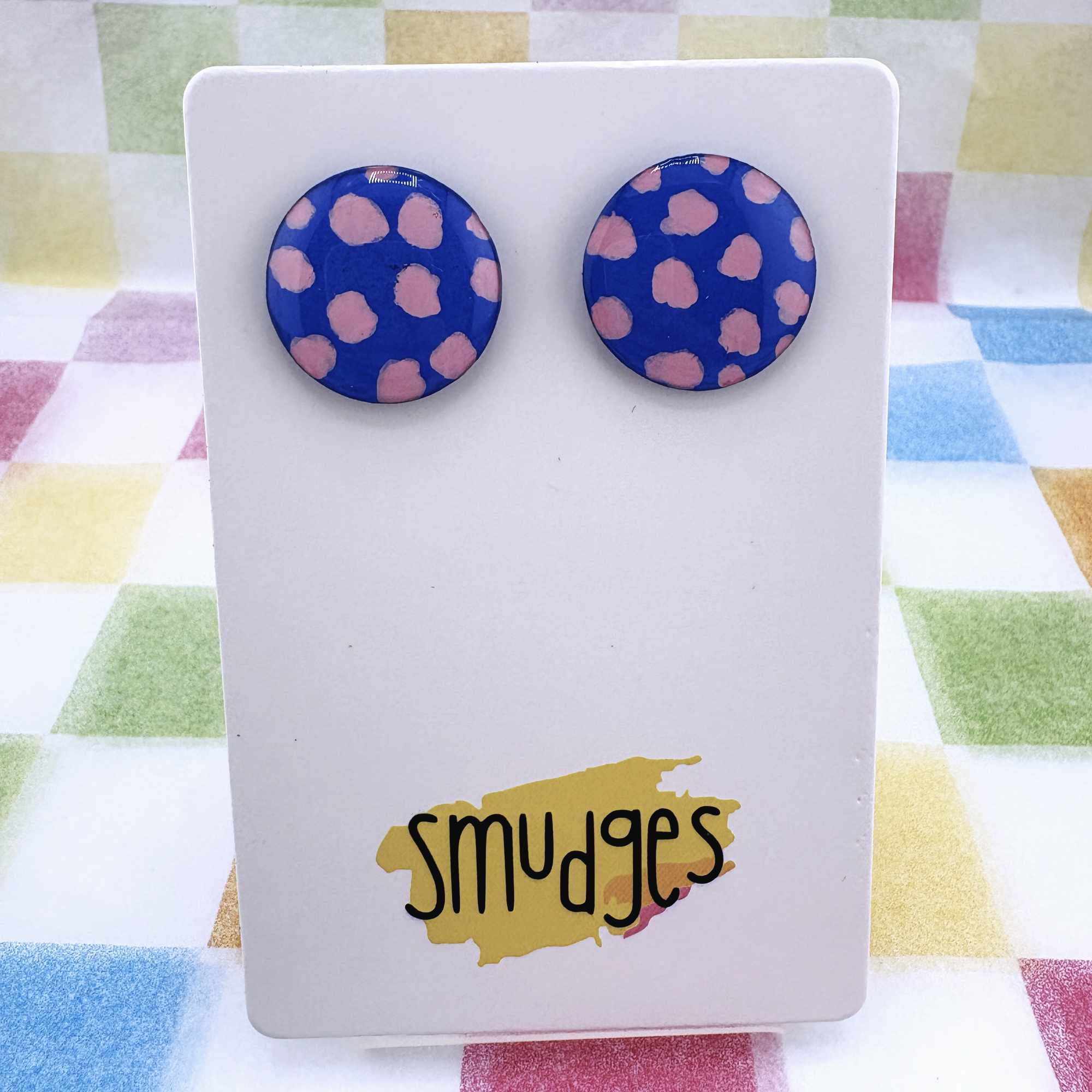 Night Spot studs - Smudges