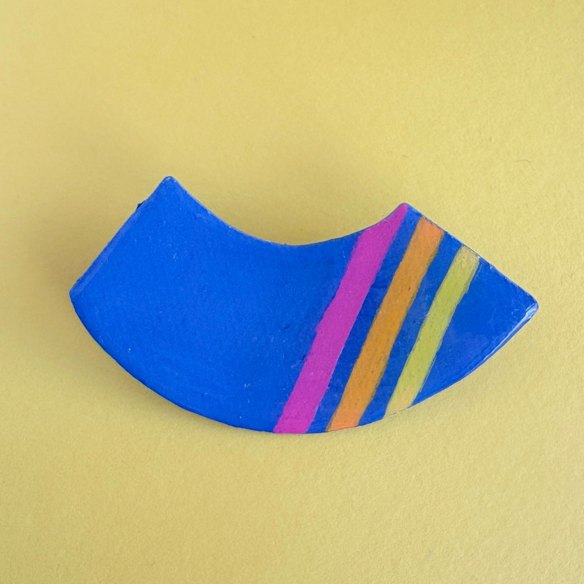 Offbeat Statement Brooch - Smudges