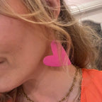 Pretty in Pink Hoops - Smudges
