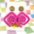 Round and Round Dangles - Smudges