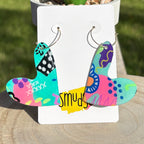 Scribble Teal Huggies - Smudges