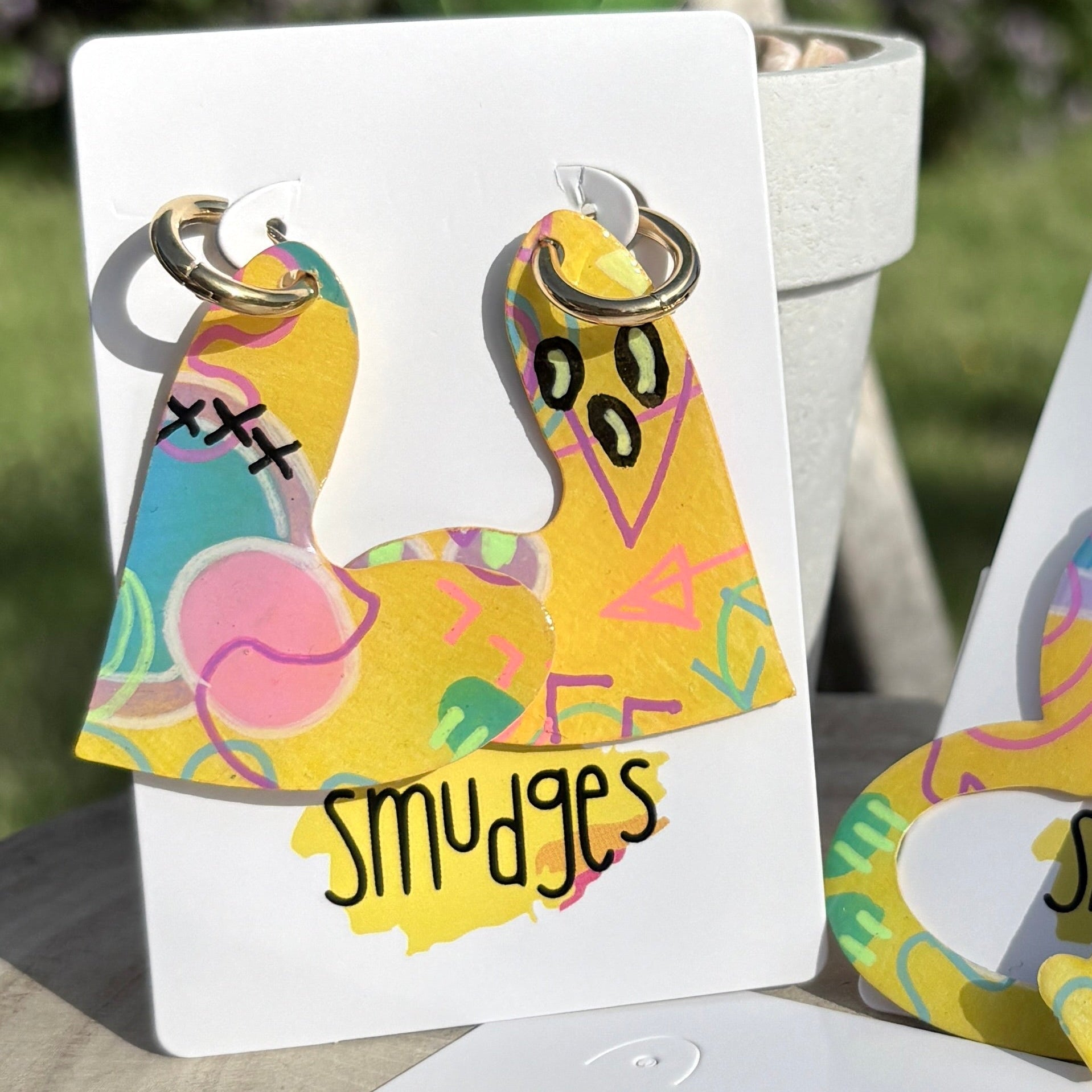 Scribble Yellow Huggies - Smudges
