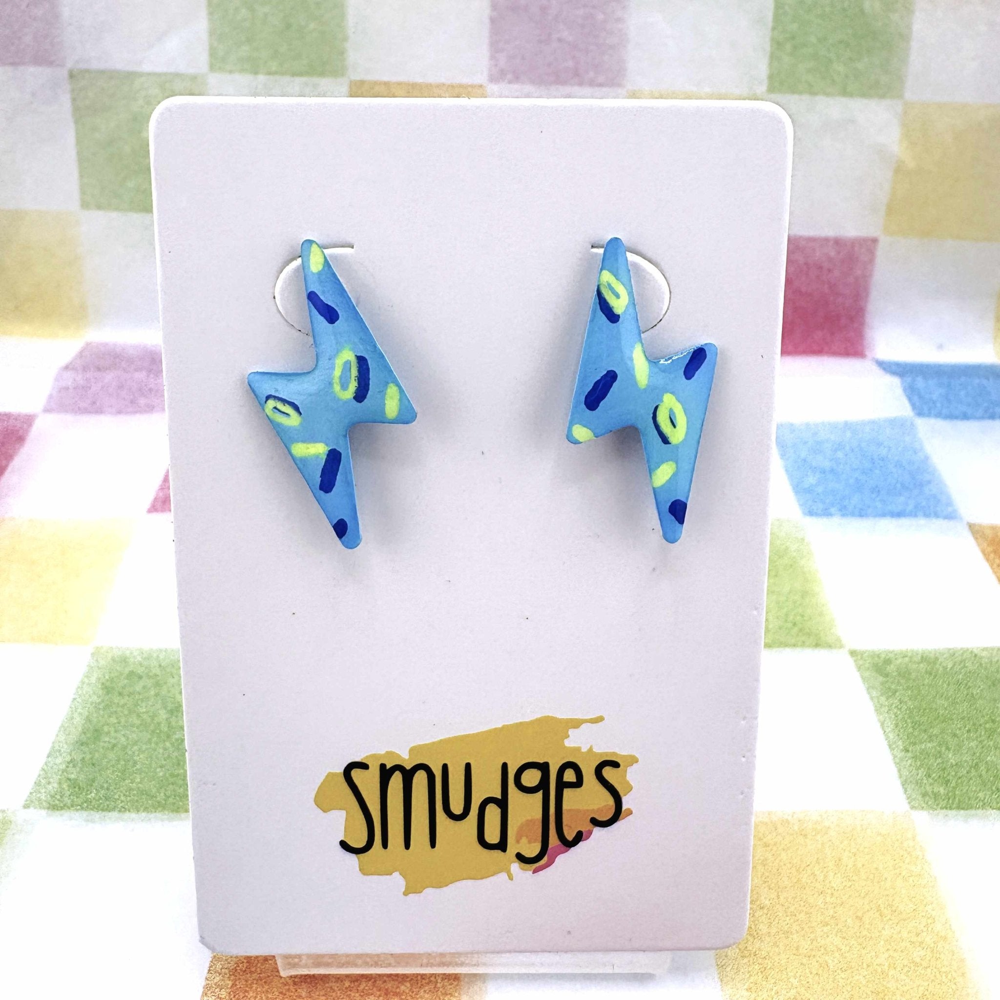 Short Circut Studs - Smudges