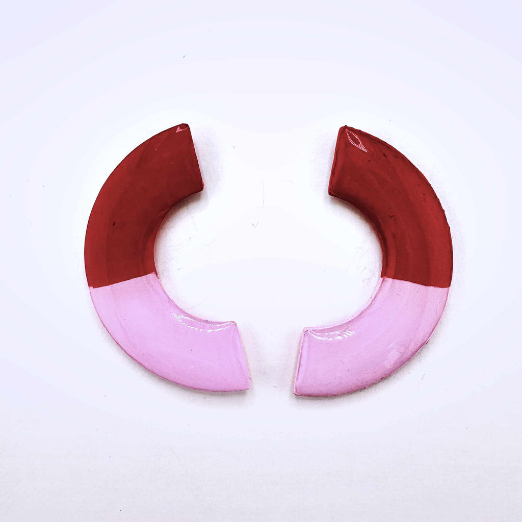 Split Decsion Studs - Smudges