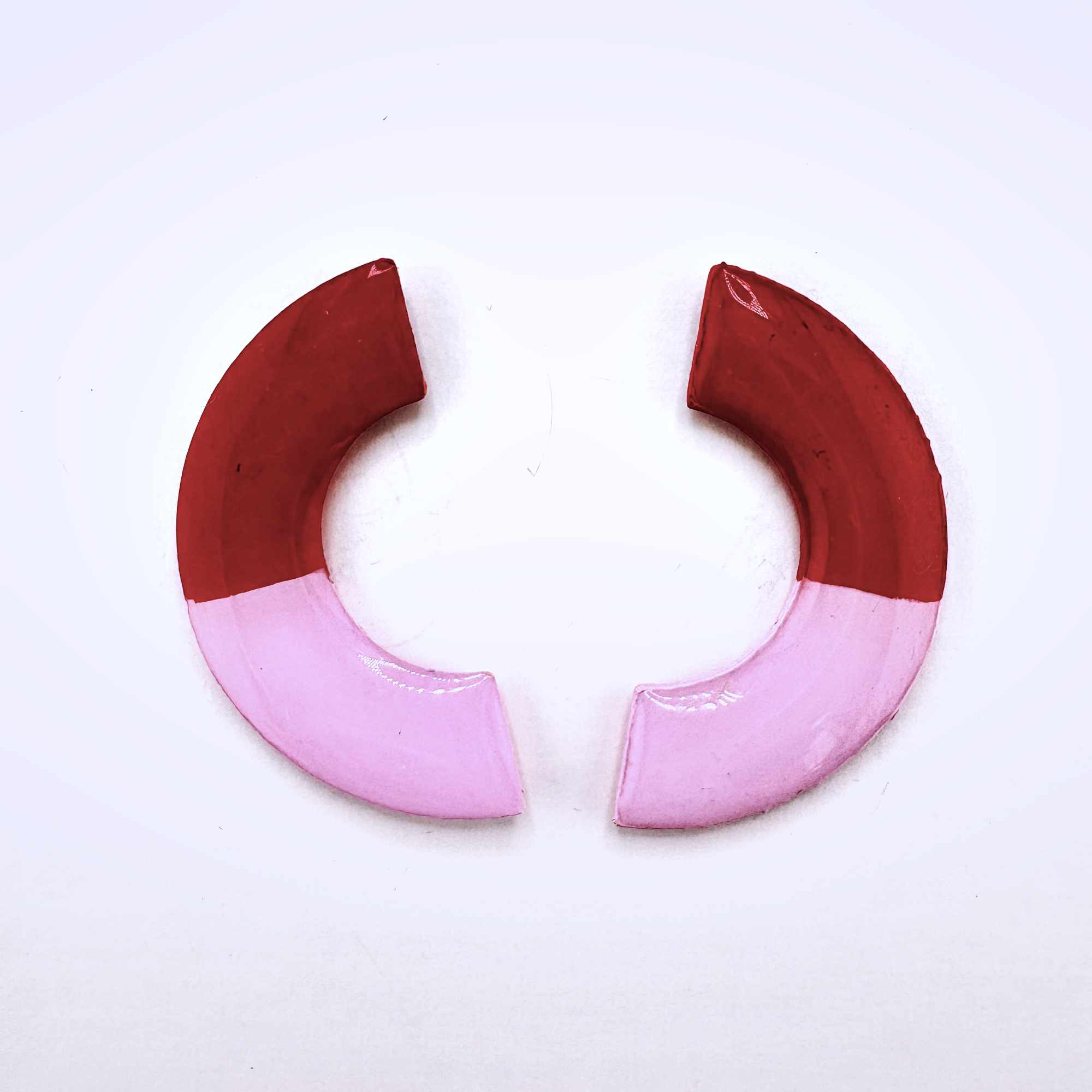 Split Decsion Studs - Smudges