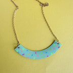 Sprinkles Mint Necklace - Smudges