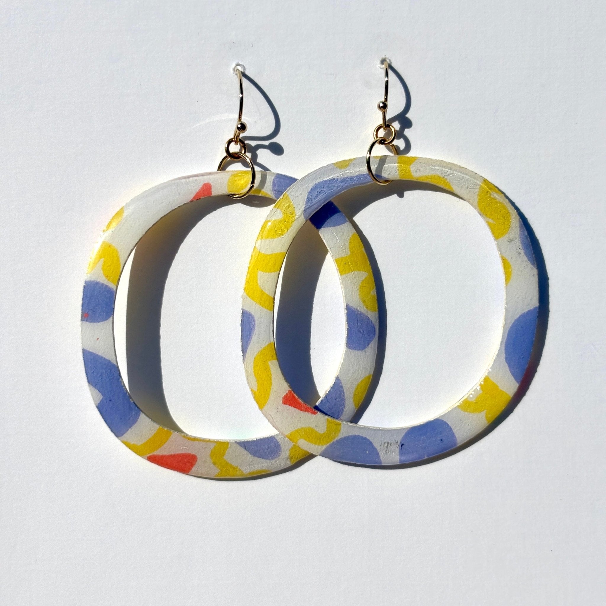 Squiggle Fest Dangles - Smudges