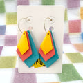 Tulum Sunrise Hoops - Smudges