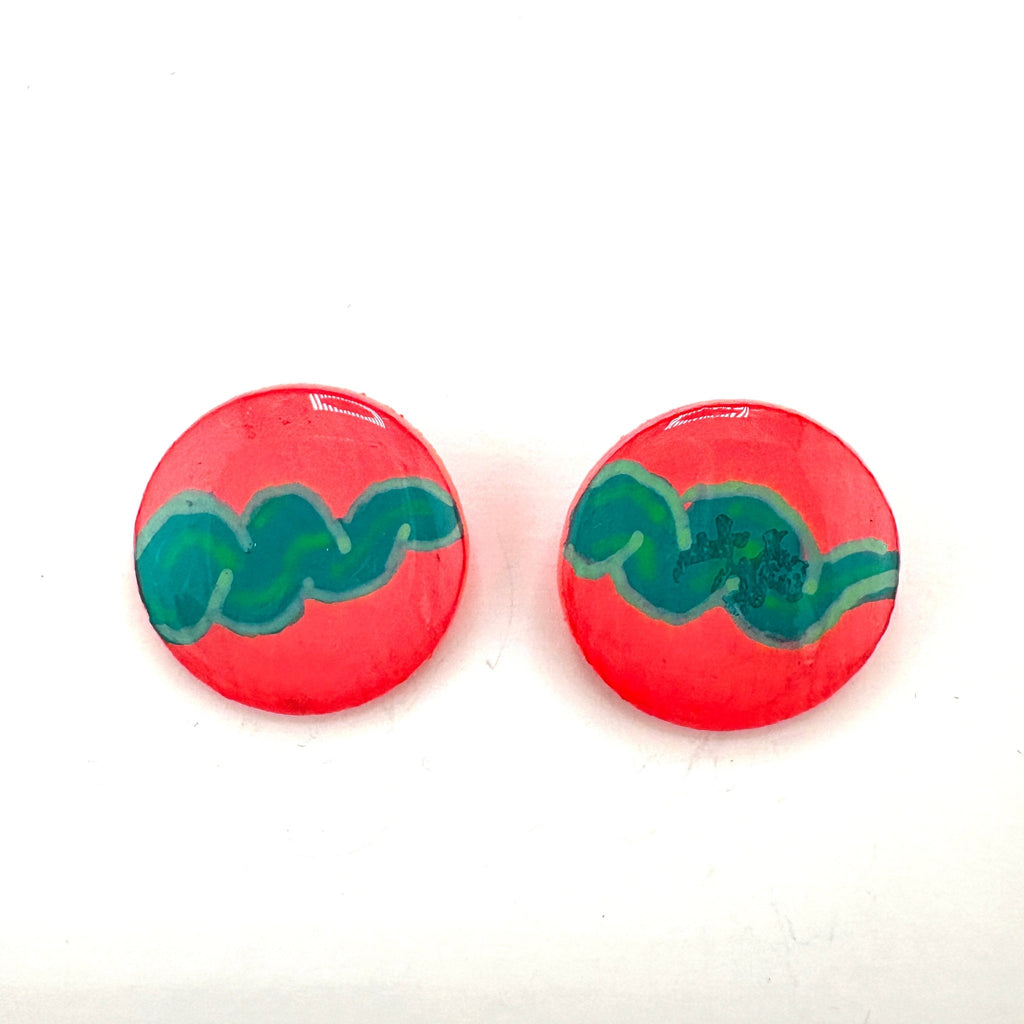 Wave Goodbye Studs - Smudges