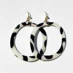 Zebra Crossing Dangles - Smudges